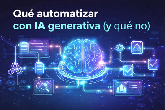 O que automatizar com IA generativa (e o que não): guia prático